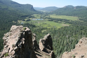 uitzicht tijdens een wandeling | Rocky Mountain National Park